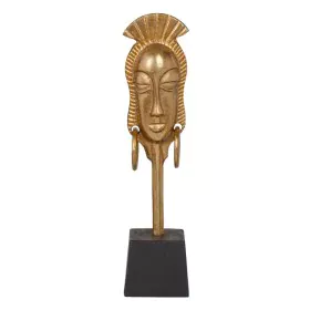 Figura Decorativa 11 x 10,5 x 46 cm Negro Dorado Africana de BigBuy Home, Adornos - Ref: S8802617, Precio: 35,59 €, Descuento: %