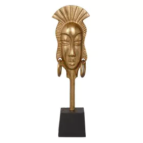 Decorative Figure 14,5 x 10,5 x 50 cm Black Golden African Woman by BigBuy Home, Ornaments - Ref: S8802618, Price: 41,47 €, D...