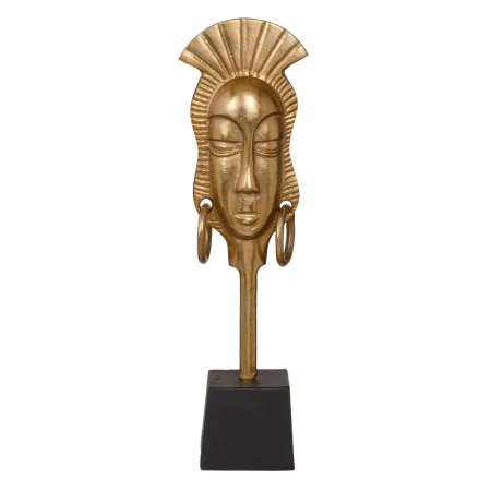 Figurine Décorative 14,5 x 10,5 x 50 cm Noir Doré Africaine de BigBuy Home, Objets de décoration - Réf : S8802618, Prix : 41,...