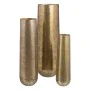 Set of 3 Vases Golden Aluminium by BigBuy Home, Vases - Ref: S8802622, Price: 386,55 €, Discount: %