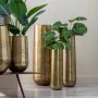 Set of 3 Vases Golden Aluminium by BigBuy Home, Vases - Ref: S8802622, Price: 386,55 €, Discount: %