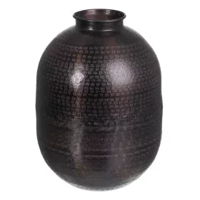 Vaso 26,5 x 26,5 x 36 cm Preto Alumínio de BigBuy Home, Jarrões - Ref: S8802626, Preço: 41,73 €, Desconto: %