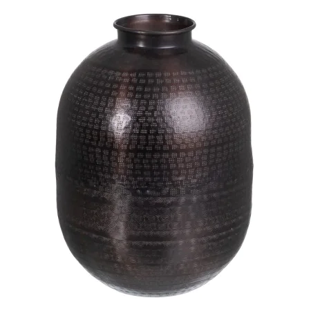 Vaso 26,5 x 26,5 x 36 cm Preto Alumínio de BigBuy Home, Jarrões - Ref: S8802626, Preço: 41,39 €, Desconto: %