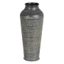 Vase 20 x 20 x 49,5 cm Noir Aluminium de BigBuy Home, Vases - Réf : S8802628, Prix : 41,75 €, Remise : %