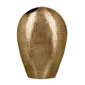 Vase 34 x 14 x 48 cm Golden Metal by BigBuy Home, Vases - Ref: S8802632, Price: 69,95 €, Discount: %