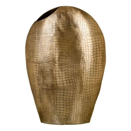 Jarrón 37 x 15 x 55 cm Dorado Metal de BigBuy Home, Jarrones - Ref: S8802633, Precio: 82,82 €, Descuento: %