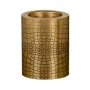 Candleholder Golden Metal 12 x 12 x 15 cm by BigBuy Home, Candelabras and candle holders - Ref: S8802634, Price: 18,63 €, Dis...