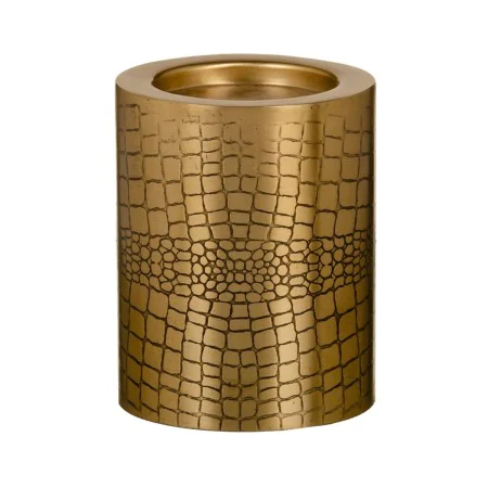 Kerzenschale Gold Metall 12 x 12 x 15 cm von BigBuy Home, Kerzenständer und Kerzenhalter - Ref: S8802634, Preis: 18,63 €, Rab...