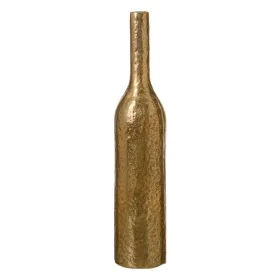 Vaso 12 x 12 x 61 cm Dourado Alumínio de BigBuy Home, Jarrões - Ref: S8802642, Preço: 59,17 €, Desconto: %