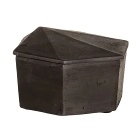 Caja Multiusos Gris Aluminio 15 x 15 x 9 cm de BigBuy Home, Cajas y arcones de almacenaje - Ref: S8802645, Precio: 25,03 €, D...