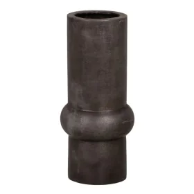 Vaso Cinzento Alumínio 15 x 15 x 33,5 cm de BigBuy Home, Jarrões - Ref: S8802649, Preço: 41,39 €, Desconto: %