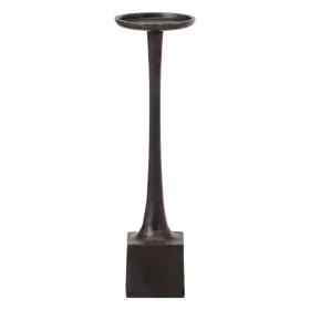 Candleholder 12 x 12 x 41,5 cm Grey Aluminium by BigBuy Home, Candelabras and candle holders - Ref: S8802658, Price: 32,96 €,...