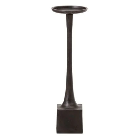 Candleholder 12 x 12 x 41,5 cm Grey Aluminium by BigBuy Home, Candelabras and candle holders - Ref: S8802658, Price: 32,96 €,...