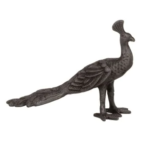 Decorative Figure 19 x 6 x 13 cm Grey Peacock by BigBuy Home, Ornaments - Ref: S8802666, Price: 12,58 €, Discount: %