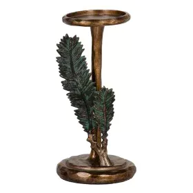 Candleholder 11 x 11 x 23,5 cm Metal Copper by BigBuy Home, Candelabras and candle holders - Ref: S8802669, Price: 19,74 €, D...