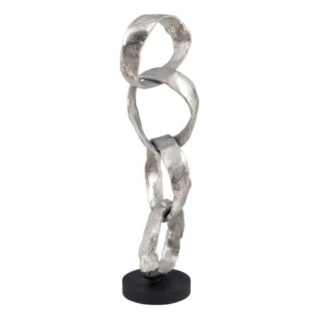 Figura Decorativa 21 x 15 x 63 cm Preto Prata de BigBuy Home, Adornos - Ref: S8802678, Preço: 59,17 €, Desconto: %