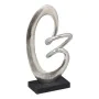 Figura Decorativa 18,5 x 8 x 34 cm Negro Plata de BigBuy Home, Adornos - Ref: S8802679, Precio: 28,98 €, Descuento: %