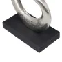 Figura Decorativa 18,5 x 8 x 34 cm Negro Plata de BigBuy Home, Adornos - Ref: S8802679, Precio: 28,98 €, Descuento: %