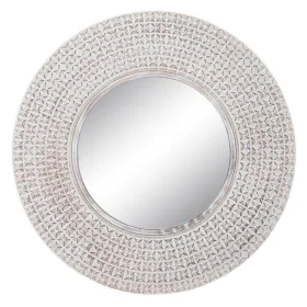 Wall mirror 90 x 2,5 x 90 cm White DMF by BigBuy Home, Wall-Mounted Mirrors - Ref: S8802710, Price: 154,11 €, Discount: %