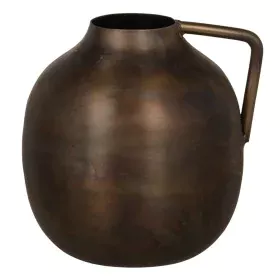 Vase Golden Metal 15 x 15 x 16 cm by BigBuy Home, Vases - Ref: S8802719, Price: 15,42 €, Discount: %