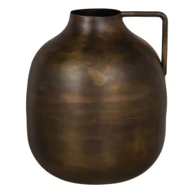 Vaso Dourado Metal 20 x 20 x 24 cm de BigBuy Home, Jarrões - Ref: S8802720, Preço: 25,41 €, Desconto: %