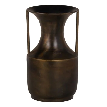 Vase 17 x 17 x 29 cm Golden Metal by BigBuy Home, Vases - Ref: S8802721, Price: 26,37 €, Discount: %