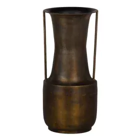 Vaso Dorato Metallo 20 x 20 x 44 cm di BigBuy Home, Vasi - Rif: S8802722, Prezzo: 38,14 €, Sconto: %