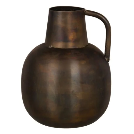 Vase Doré Métal 15 x 15 x 20 cm de BigBuy Home, Vases - Réf : S8802723, Prix : 18,63 €, Remise : %