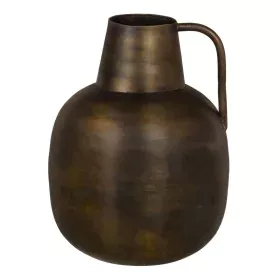 Vase Doré Métal 20 x 20 x 17 cm de BigBuy Home, Vases - Réf : S8802724, Prix : 28,89 €, Remise : %