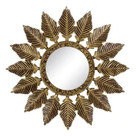 Wall mirror 90 x 1,75 x 90 cm Golden DMF by BigBuy Home, Wall-Mounted Mirrors - Ref: S8802764, Price: 105,68 €, Discount: %