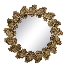 Wall mirror 79 x 3 x 79 cm Golden DMF by BigBuy Home, Wall-Mounted Mirrors - Ref: S8802766, Price: 106,78 €, Discount: %