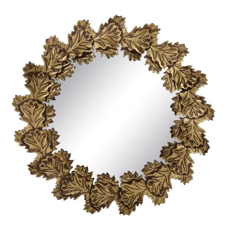 Miroir mural 79 x 3 x 79 cm Doré DMF de BigBuy Home, Miroirs muraux - Réf : S8802766, Prix : 106,78 €, Remise : %