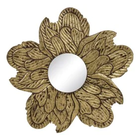 Wall mirror 80 x 1,75 x 80 cm Golden DMF by BigBuy Home, Wall-Mounted Mirrors - Ref: S8802767, Price: 97,21 €, Discount: %