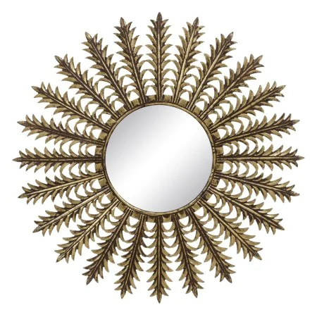 Wall mirror 90 x 1,75 x 90 cm Golden DMF by BigBuy Home, Wall-Mounted Mirrors - Ref: S8802769, Price: 101,45 €, Discount: %