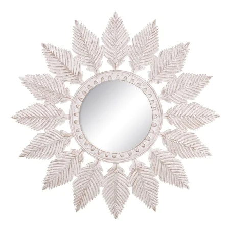 Wall mirror 90 x 1,75 x 90 cm White DMF by BigBuy Home, Wall-Mounted Mirrors - Ref: S8802773, Price: 101,45 €, Discount: %