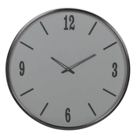 Wall Clock 51 x 5 x 51 cm Crystal Blue Steel by BigBuy Home, Wall Clocks - Ref: S8802792, Price: 60,17 €, Discount: %