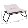 Folding desk Alexandra House Living White 35 x 20 x 61 cm by Alexandra House Living, Computer desks and tables - Ref: D163112...