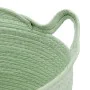 Set of Baskets Rope 33 x 33 x 38 cm Light Green (3 Pieces) by BigBuy Home, Storage baskets - Ref: S8802817, Price: 47,32 €, D...