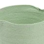 Set of Baskets Rope 33 x 33 x 38 cm Light Green (3 Pieces) by BigBuy Home, Storage baskets - Ref: S8802817, Price: 47,32 €, D...