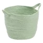 Set of Baskets Rope 33 x 33 x 38 cm Light Green (3 Pieces) by BigBuy Home, Storage baskets - Ref: S8802817, Price: 47,32 €, D...