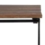 Table d'appoint 70 x 70 x 76 cm Naturel Noir Bois Fer de BigBuy Home, Tables - Réf : S8802828, Prix : 155,78 €, Remise : %