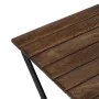 Mesa de apoio 70 x 70 x 76 cm Natural Preto Madeira Ferro de BigBuy Home, Jogos de móveis - Ref: S8802828, Preço: 147,51 €, D...