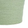 Cesta Multiusos 3 Peças 28 x 28 x 36 cm Corda Verde Claro de BigBuy Home, Cestos de arrumação - Ref: S8802838, Preço: 44,44 €...