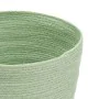 Cesta Multiusos 3 Piezas 28 x 28 x 36 cm Cuerda Verde Claro de BigBuy Home, Cestos de almacenaje - Ref: S8802838, Precio: 44,...