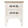 Mesa de Cabeceira Alexandra House Living Branco 38 x 62 x 48 cm de Alexandra House Living, Mesinhas de cabeceira - Ref: D1631...