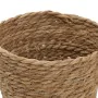 Juego de Cestos Natural 17 x 17 x 20 cm Fibra natural (3 Piezas) de BigBuy Home, Cestos de almacenaje - Ref: S8802839, Precio...