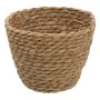 Juego de Cestos Natural 17 x 17 x 20 cm Fibra natural (3 Piezas) de BigBuy Home, Cestos de almacenaje - Ref: S8802839, Precio...