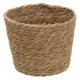 Juego de Cestos Natural 17 x 17 x 20 cm Fibra natural (3 Piezas) de BigBuy Home, Cestos de almacenaje - Ref: S8802839, Precio...