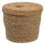 Cesta Multiusos 3 Peças 28 x 28 x 36 cm Natural Fibra natural de BigBuy Home, Cestos de arrumação - Ref: S8802841, Preço: 44,...