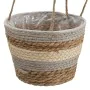 Juego de Cestos Natural Gris Fibra natural 20 x 20 x 27 cm (3 Piezas) de BigBuy Home, Cestos de almacenaje - Ref: S8802851, P...